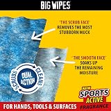 Big Wipes Heavy Duty Pro+ Hand Wipes x100 Refill Pouch view 5