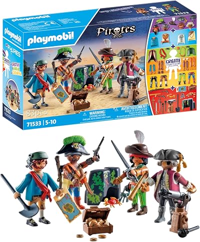 Playmobil 71533 MyFigures Pirates Figures Collection 83 pcs