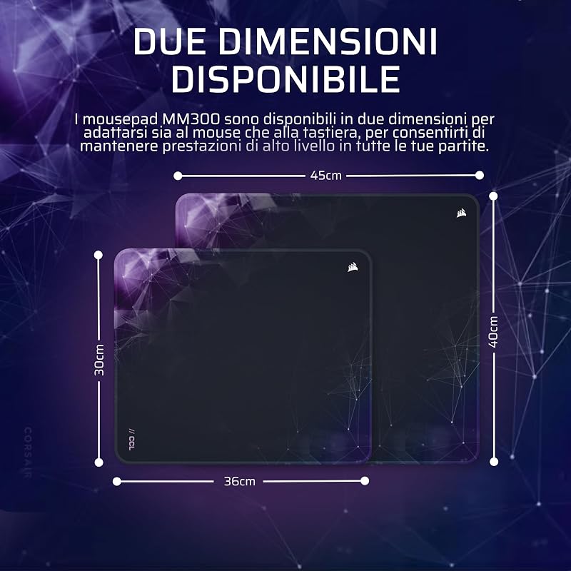 MM300 L Anti-Fray Tessuto Tappetino Per Mouse Da Gioco – Sci-Fi
