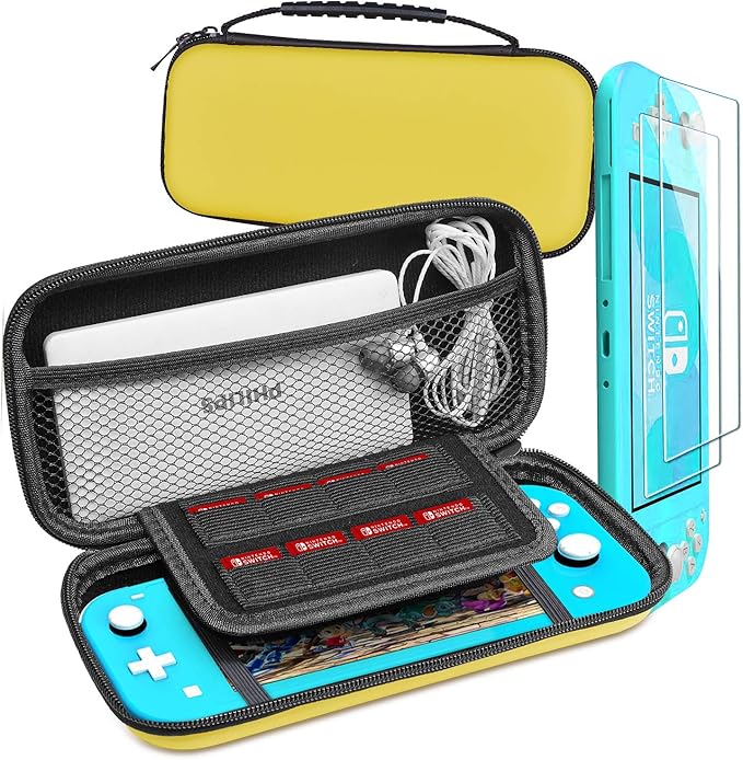 UCMDA Carrying Case for Nintendo Switch Lite, Portable Hard Shell