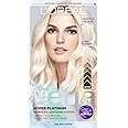L'Oreal Paris Hyper Platinum Advanced Lightening System Hair Bleach With Anti Brass Purple Conditioner, 4.3 Ounce