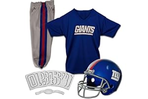 Franklin Sports NFL Youth Football Uniform Set for Boys & Girls - Includes Helmet, Jersey & Pants with Chinstrap + Numbers