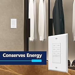 LIDER 2-Hour Countdown Timer Switch with Wall