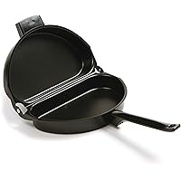 Norpro Nonstick Omelet Pan, 9.2 inches, Black