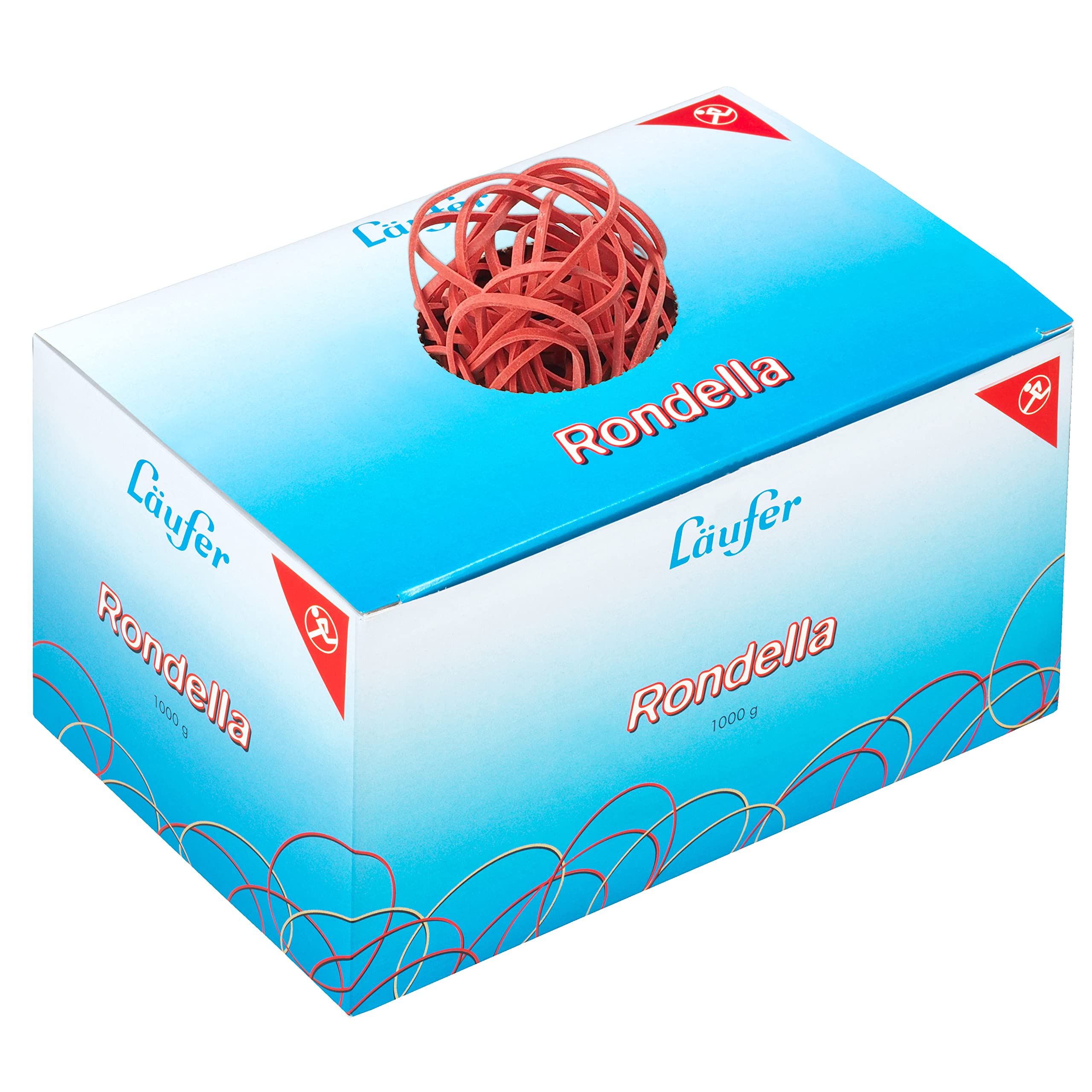 Läufer Rondella Rubber Bands 1kg Box 80x2 mm/50 mm Ø