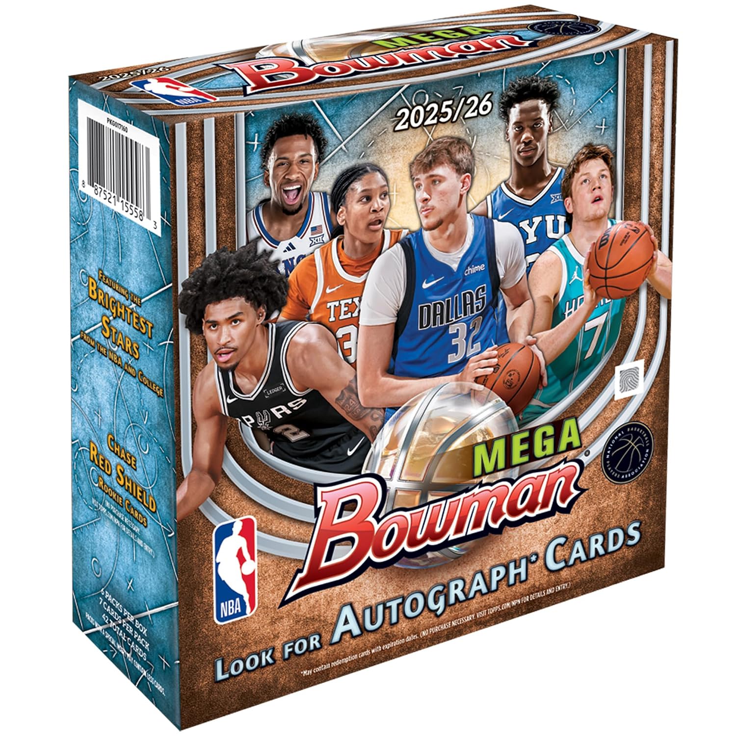 2025-26 Topps Basketball - Factory Sealed - Mega Box