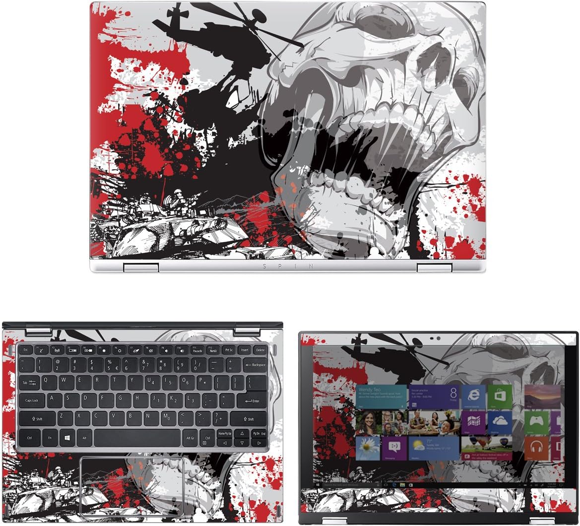 decalrus - Protective Decal Military Skin Sticker for Acer Spin 1 SP111-32N (11.6" Screen) case Cover wrap ACSpin1_SP111-32N-9