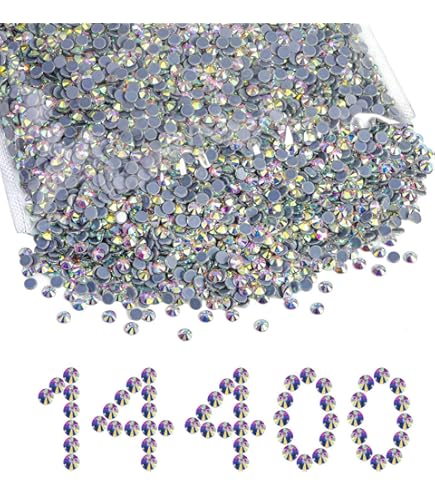 Hot Fix Rhinestones By Threadart SS10  3mm  - Rose - 10 Gross 1440 Stones Pkg Hotfix 5 Sizes And 32 Colors Available