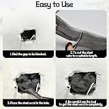 Meff-Mluk 5 Pack Steel Wool Mice Barrier 15m Ultra Fine 0000 with Gloves view 6