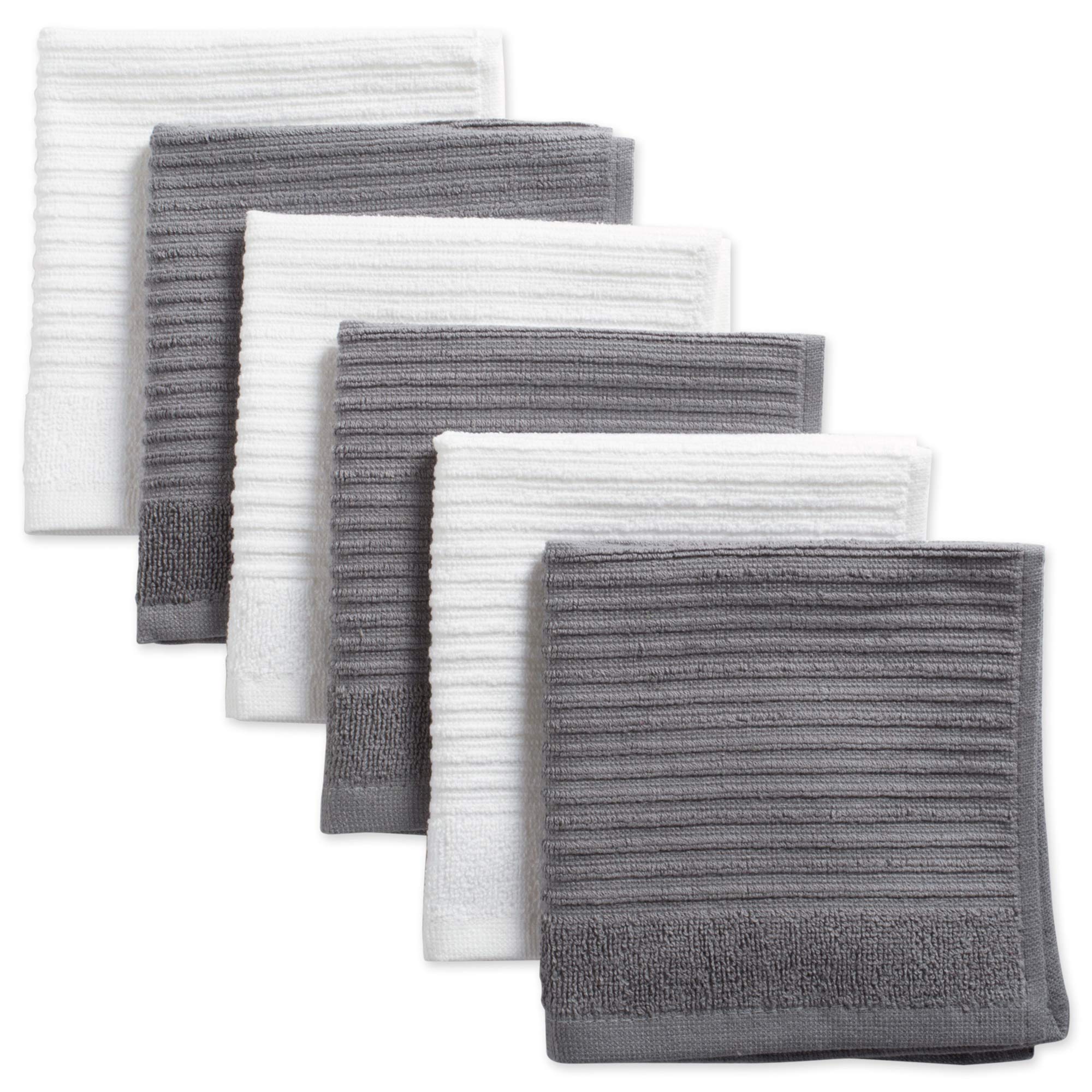 DII 12 x 12 Set of 6-Gray