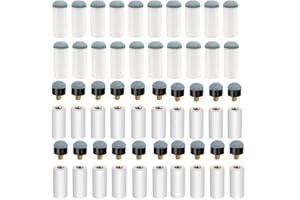 40 pcs Slip On Pool Cue Tips,12mm Replacement Tips for Pool Cues Snooker, Billiard Cue Tips Replacement Bulk, No Glue or Tool