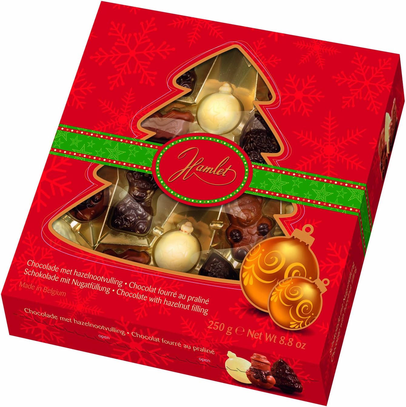 Hamlet Winter Chocolate Assortment with Hazelnut Filling 250 g Amazon