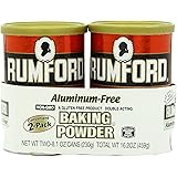 Rumford Aluminum Free Baking Powder, 8.1-Ounce Canisters - Pack of 2