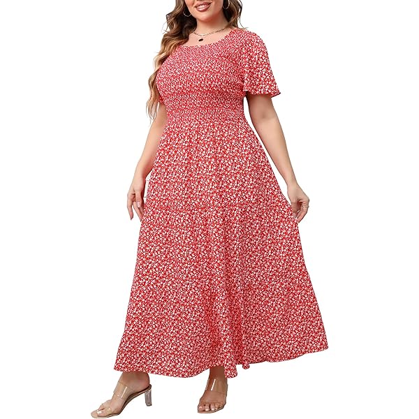 Lace Dress Boho Maxi Dress Boho Plus Size Fashion Iiniim Summer