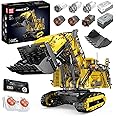 Mould King 17070 RC Excavator Building Set for Adults, 4767 Pieces Truck Construction Vehicle Model, APP Remote Control Truck with Engines, STEM Engineering Toys for Kids