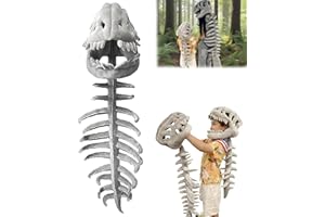 My Cozy Dino, Silly Dino Plushskeleton, My Cozy Dinosaur, Wearable Dinosaur Skeleton, 3D Skeleton Design (Small)