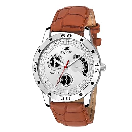Analog White Dial Mens Watch - WCH-121