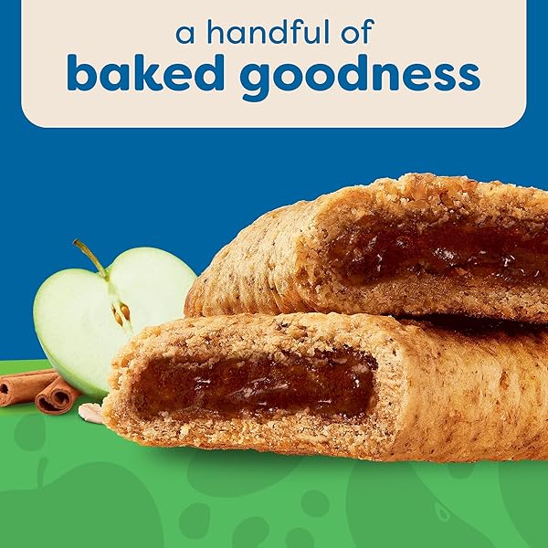 NUTRI-GRAIN BREAKFAST BARS, MADE WITH 10G WHOLE GRAINS, SNACK BARS, APPLE CINNAMON, 20.8OZ BOX (16 COUNT)
