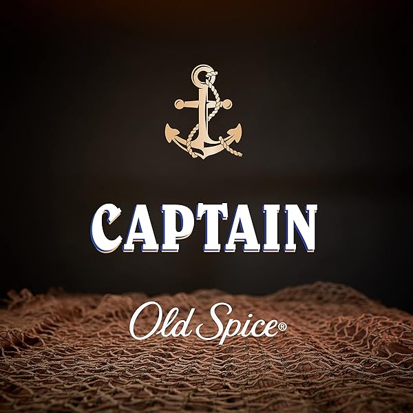 OLD SPICE CAPTAIN MEN’S BODY WASH, SANDALWOOD SCENT, 24 OZ