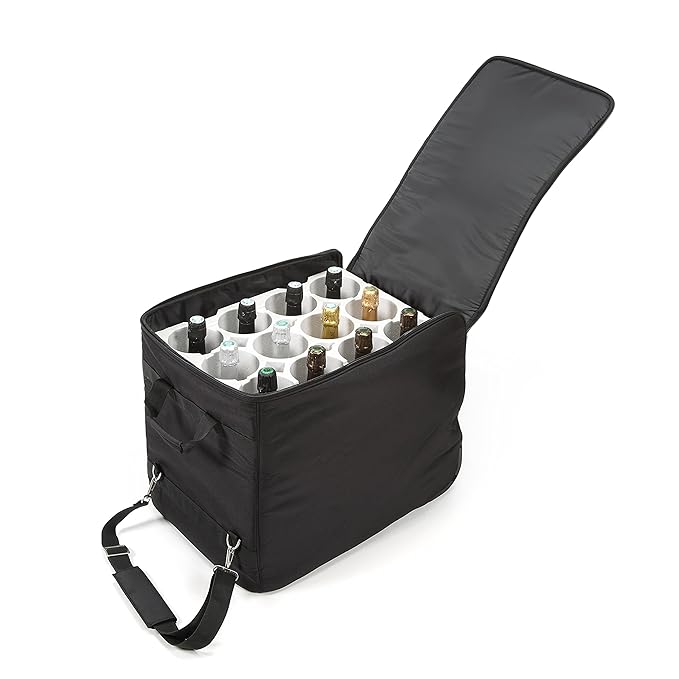 Wine Check, Wine Suitcase by Lazenne Insulated Cool Bag meets