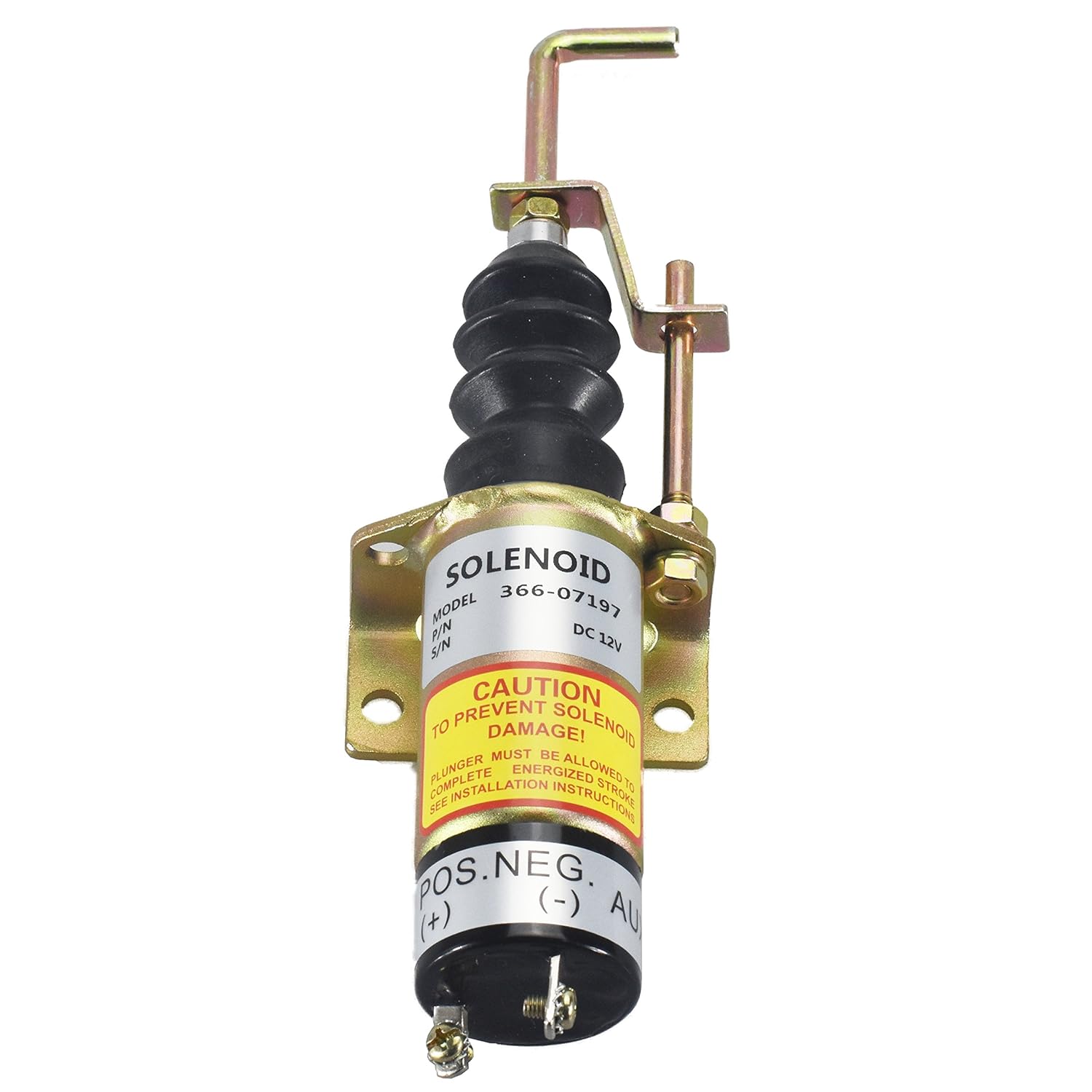 Solenoids Lister Petter LPW Fuel Shut Off Solenoid 150212C7U2B2S1 366