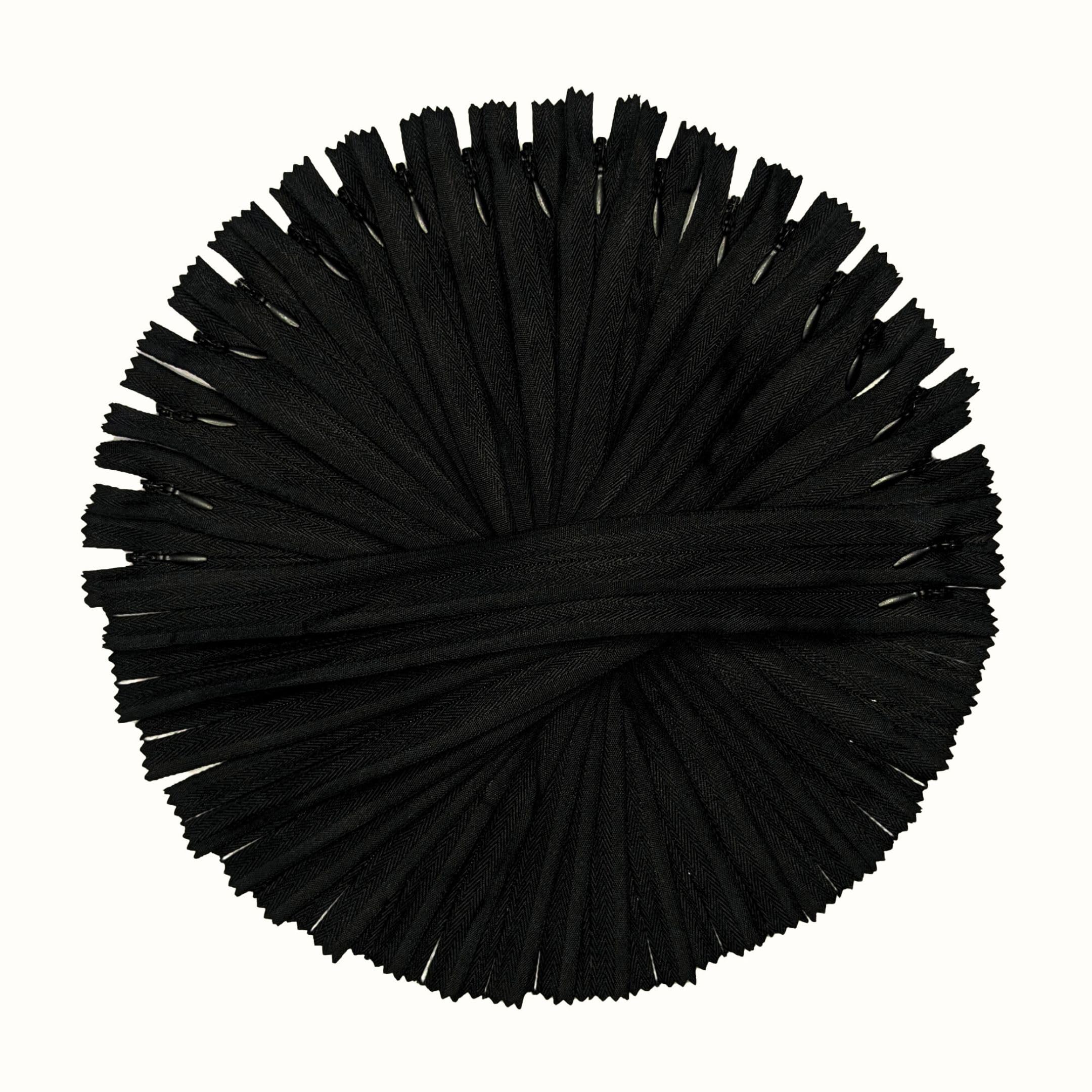 KGS Invisible Zippers for Sewing | #3 Hidden Zippers for Dresses, Skirts, Pillows or Sewing Craft | 20 Pack | Colour: Black | Size: 9 Inch / 23 cm