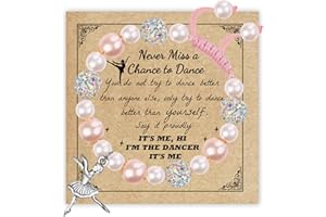 Sereney Valentines Day Gifts for Women as Birthday Gifts for Best Friend Dancer New Grandma Granddaughter Sister In Law Bestie, Handmade Natural Stone Bracelet Gifts for Girls