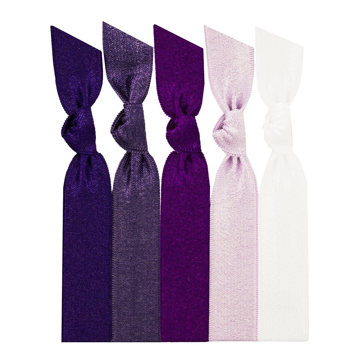 Amazon Com Emi Jay Hair Tie Collection Purple Ombre 5 Pack