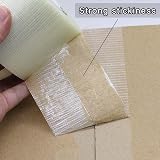 BOMEI PACK Crossweave Filament Tape 75mm x 50m 170µm Fibreglass Reinforced view 7