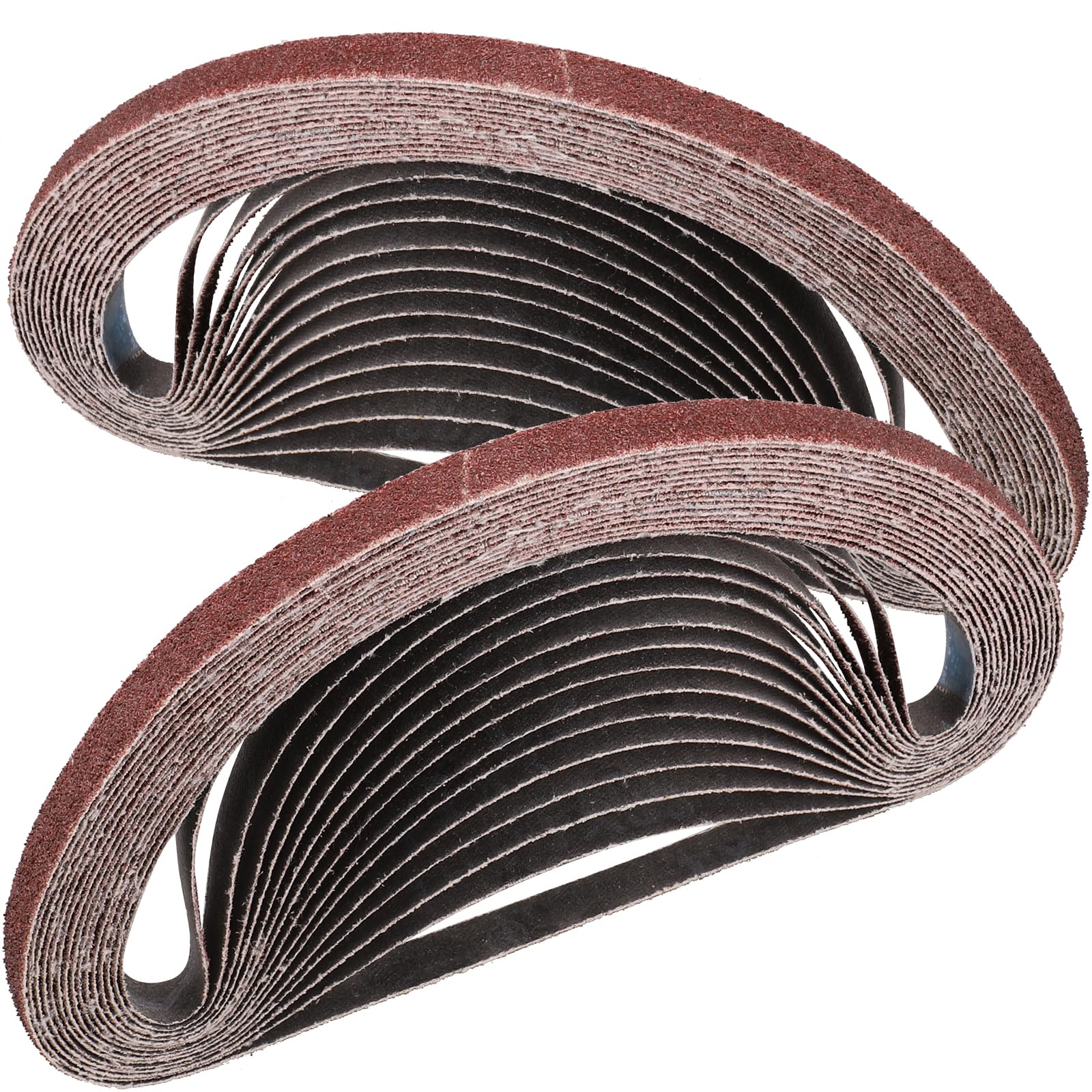 STEBRUAM Sanding Belt 9 x 533 mm,30PCS 60 Grit