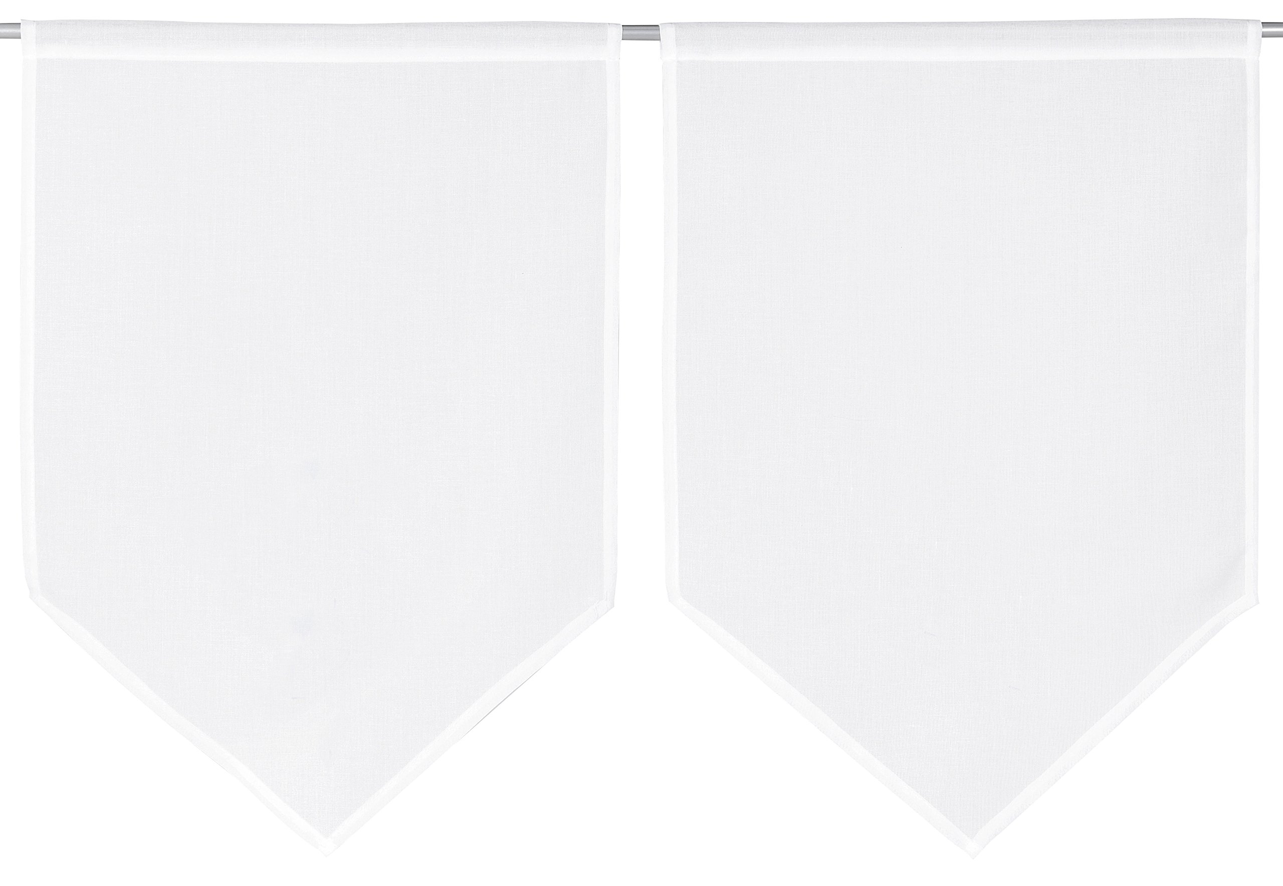 Linder Plain Polyester, White, polyester, white, 40x55x40 cm