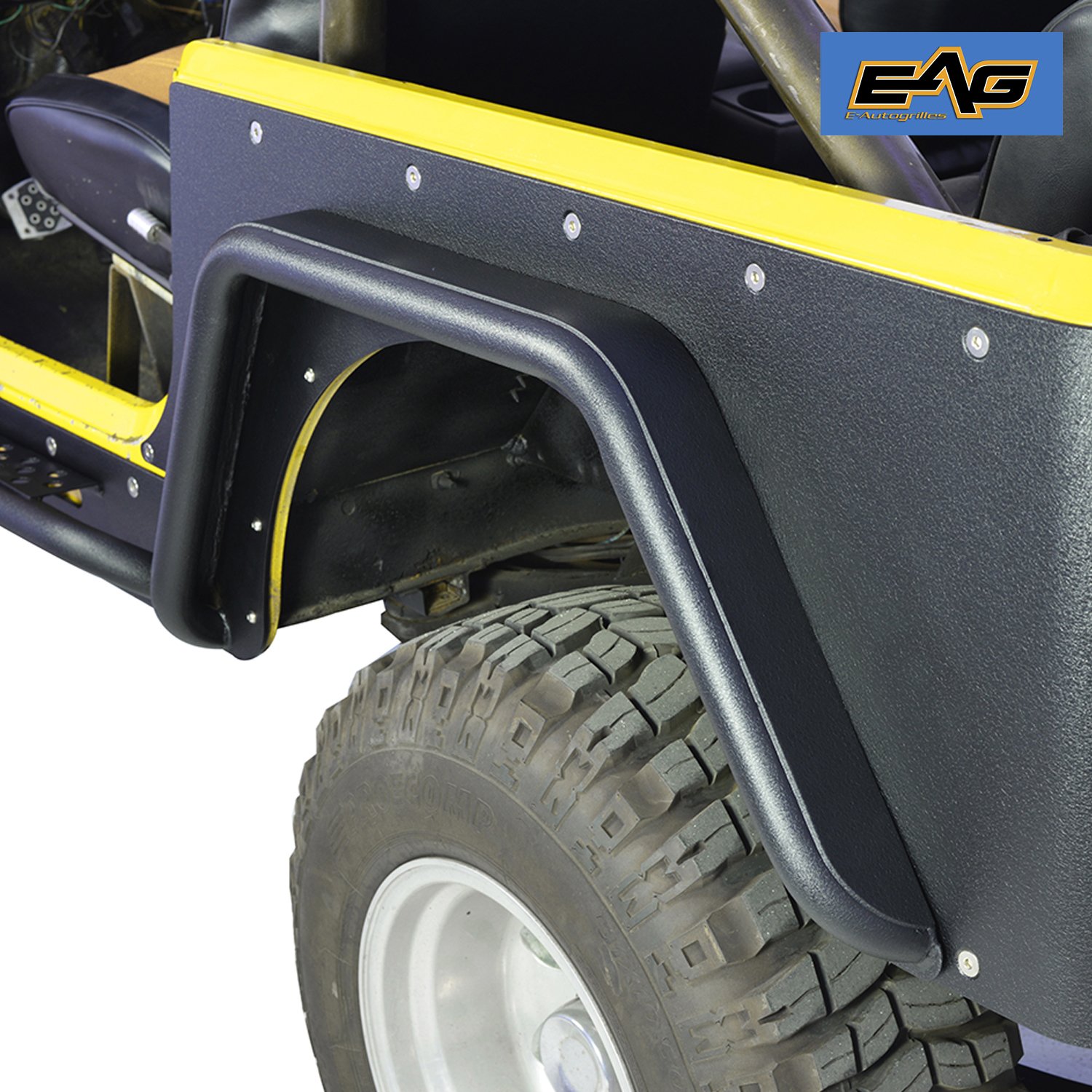 Replacement Parts EAG 9706 Jeep Wrangler TJ Rear Fender Flares for