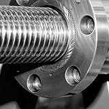 sourcing map M6x200mm Threaded Rod w/ 6 Hex Nuts 304 Stainless Steel 1mm Pitch view 6