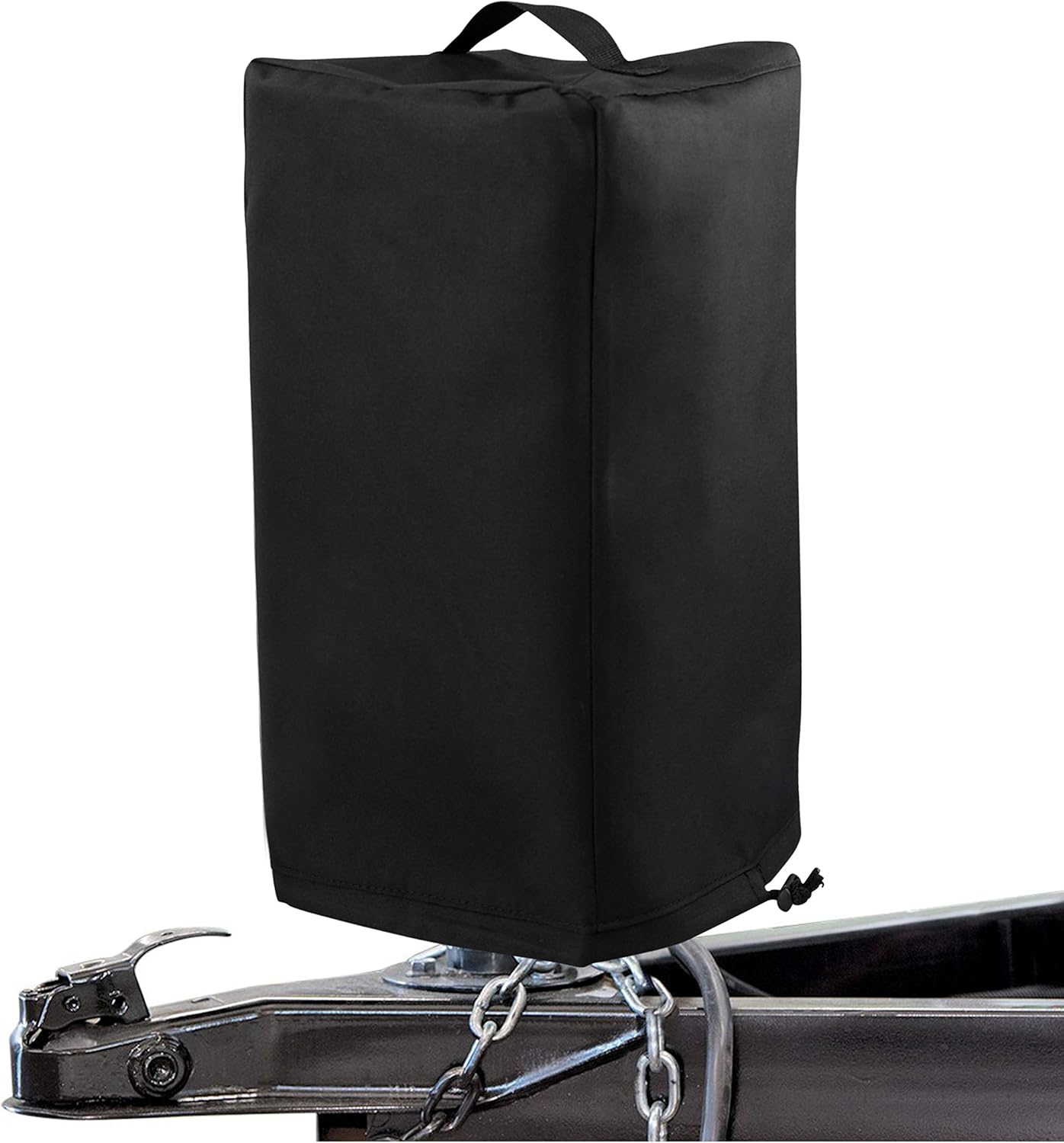 RVGUARD Universal RV Electric Jack Cover with Handle, 600D