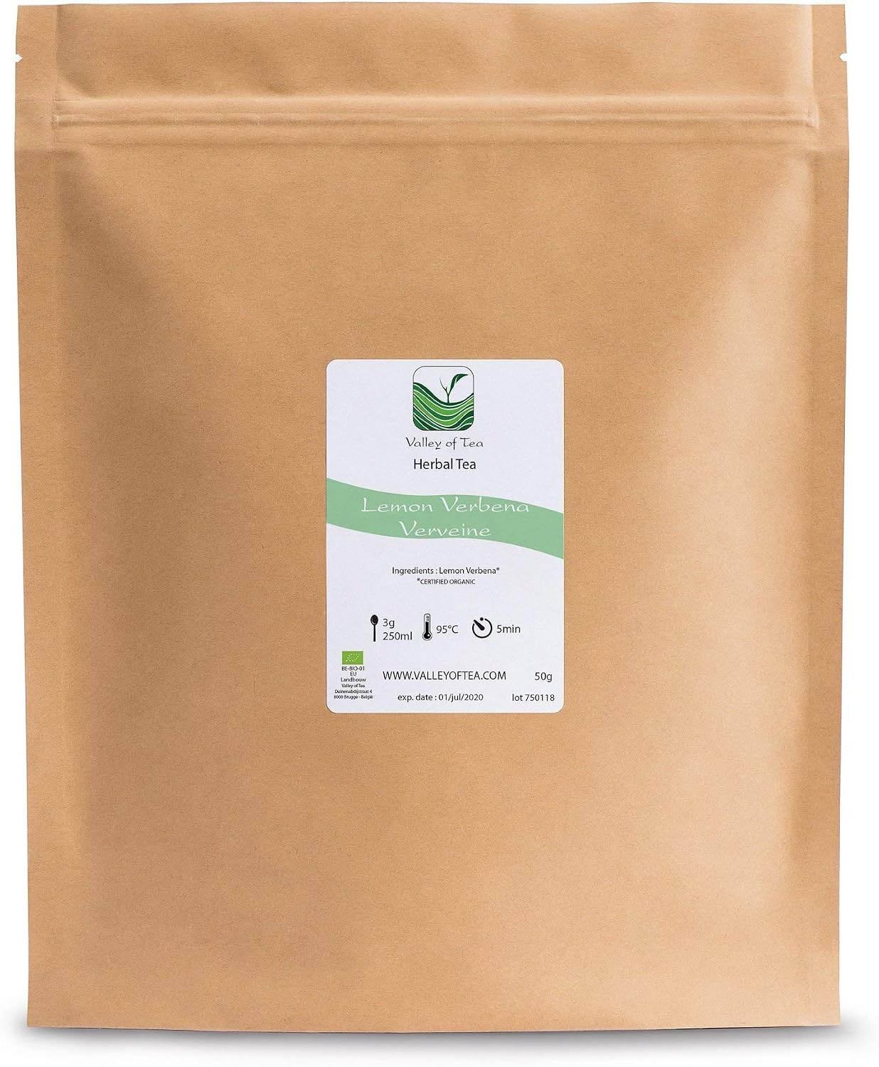 Lemon Verbena Organic Herbal Tea - Handpicked Cedron From Greece - Luisa Verveine or Luiza Leaves - Cedron Herb 100g - Image 5