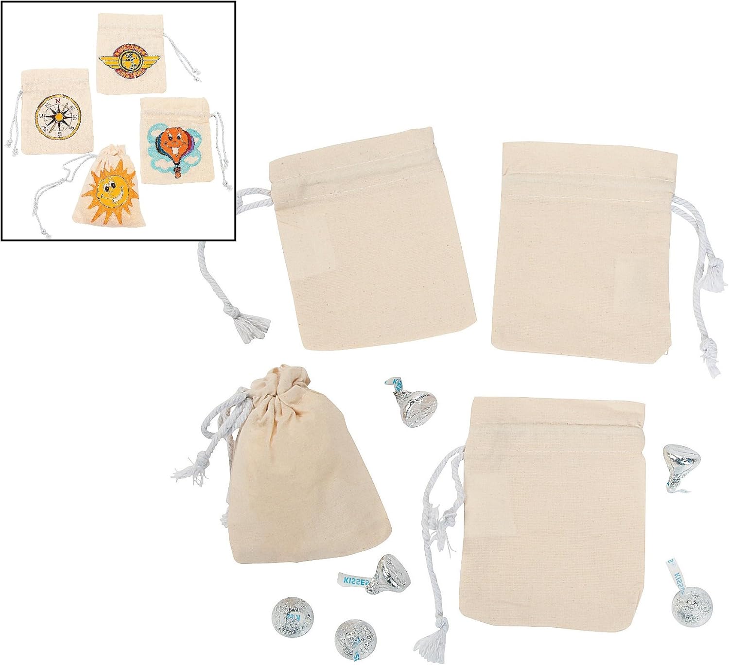 drawstring mini bags