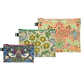 Loqi Zip Pocket Set - William Morris, Set of 3