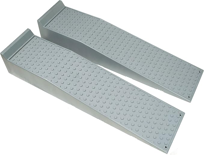 BUNKERWALL Large Heavy Duty Truck and Car Drive Up Wheel Ramps 10 Tons