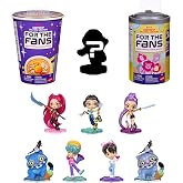 Mattel Kpop Demon Hunters 4-inch Collectible Figure (Styles May Vary) | Fan-Favorite Characters with Accessory &amp; Card, Snack-Themed Packaging, Inspired by the Movie