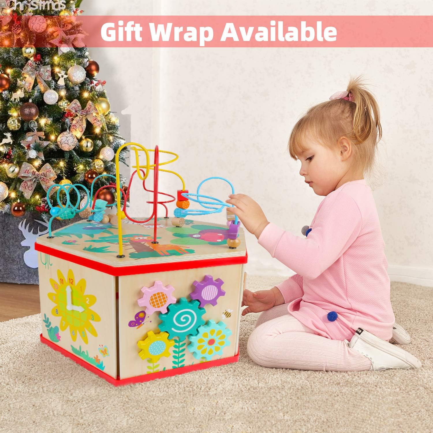 top bright activity cube toys