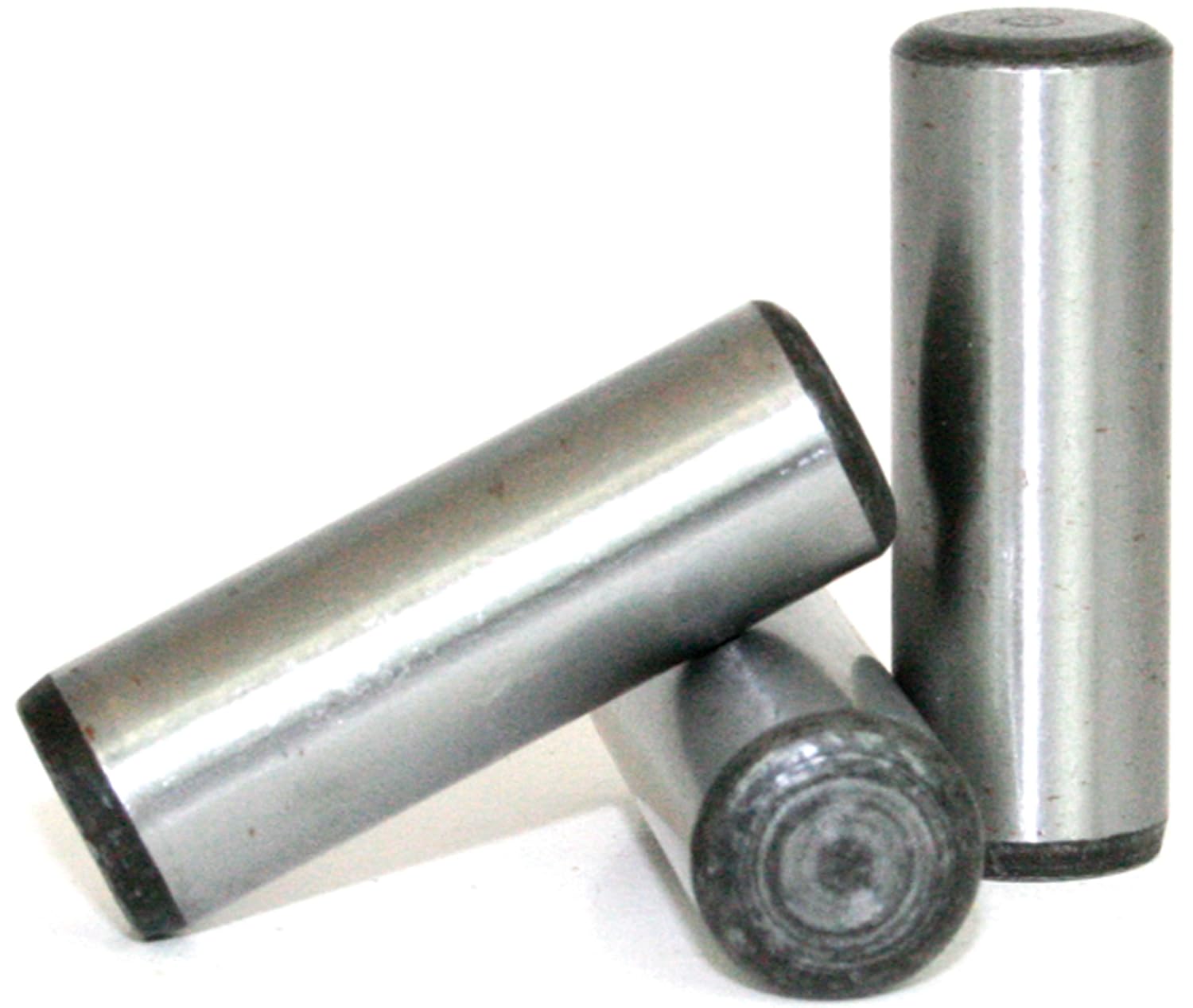 Metric 188 Stainless Steel Dowel Pin, 2 mm Diameter, 6 mm Length (Pack