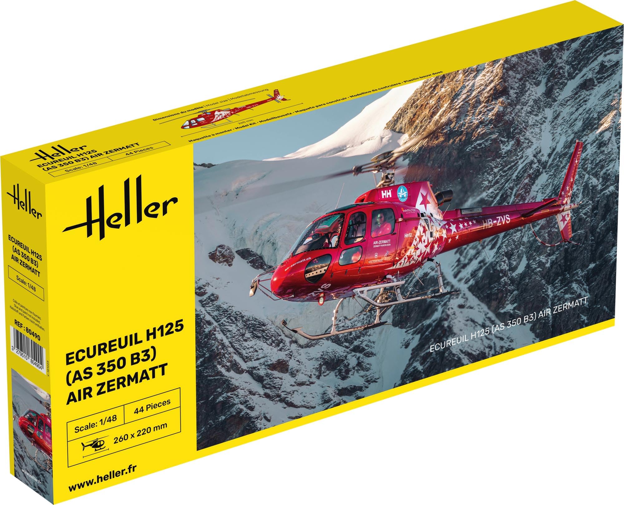 Heller 1:48 - AS350 B3 Ecureuil