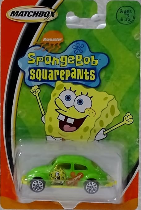 spongebob matchbox cars