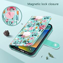 ULAK Compatible with iPhone 15 Pro Wallet Case with