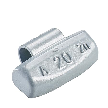 100x Schlaggewichte Alufelgen Typ63 20g Silber | Schlaggewichte Alu Auswuchtgewichte Alufelgen | Wuchtgewichte Alufelgen