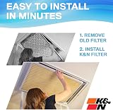 K&N 20x20x1 HVAC Furnace Air Filter Washable MERV 11 Lifetime Reusable HVC-12020 view 5