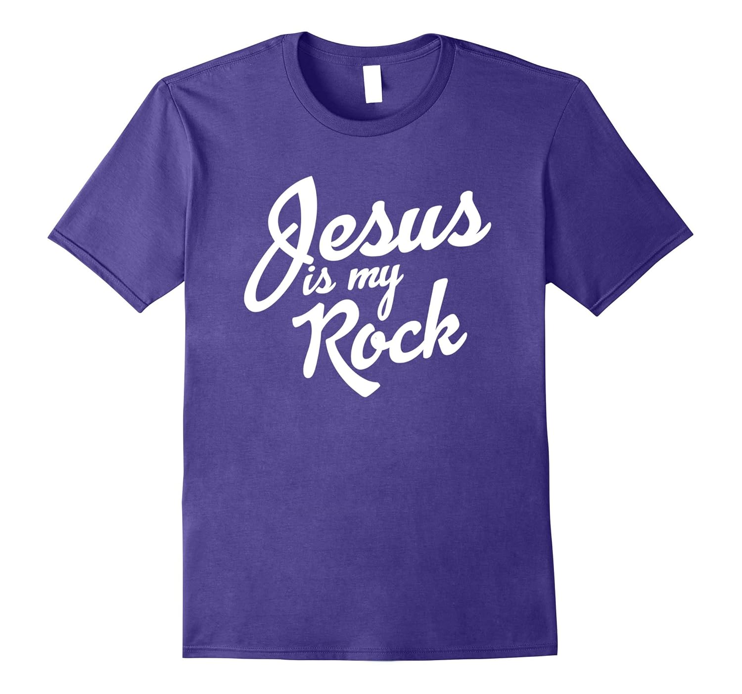 JESUS IS MY ROCK TSHIRTS for men and women-Rose