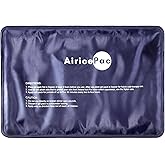 AiricePac Ice Packs for Injuries Reusable, 10”x 14”Gel Cold Pack for Knee Neck Shoulder Ankle Elbow Hip Back Pain Relief, Cold Compress Therapy for Swelling, Bruises, Surgery, 10”x 14”, Blue