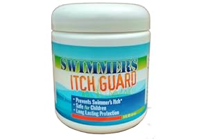 SWIMMER ITCH GUARD Swimmer's Itch Guard Cream – Prevents Swimmer’s Itch, Duck Itch, Lake Itch – Water-Resistant Repellent for Kids & Adults – Natural Protection for Lakes, Rivers, and Ponds – 4 oz.