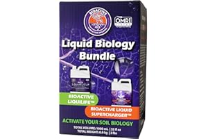 Purple Cow Organics Liquid Biology Bundle Concentrate - Indoor/Outdoor, Plant Growth Stimulator, Soil Conditioner, Fertilizer, Fulvic/Humic Acids